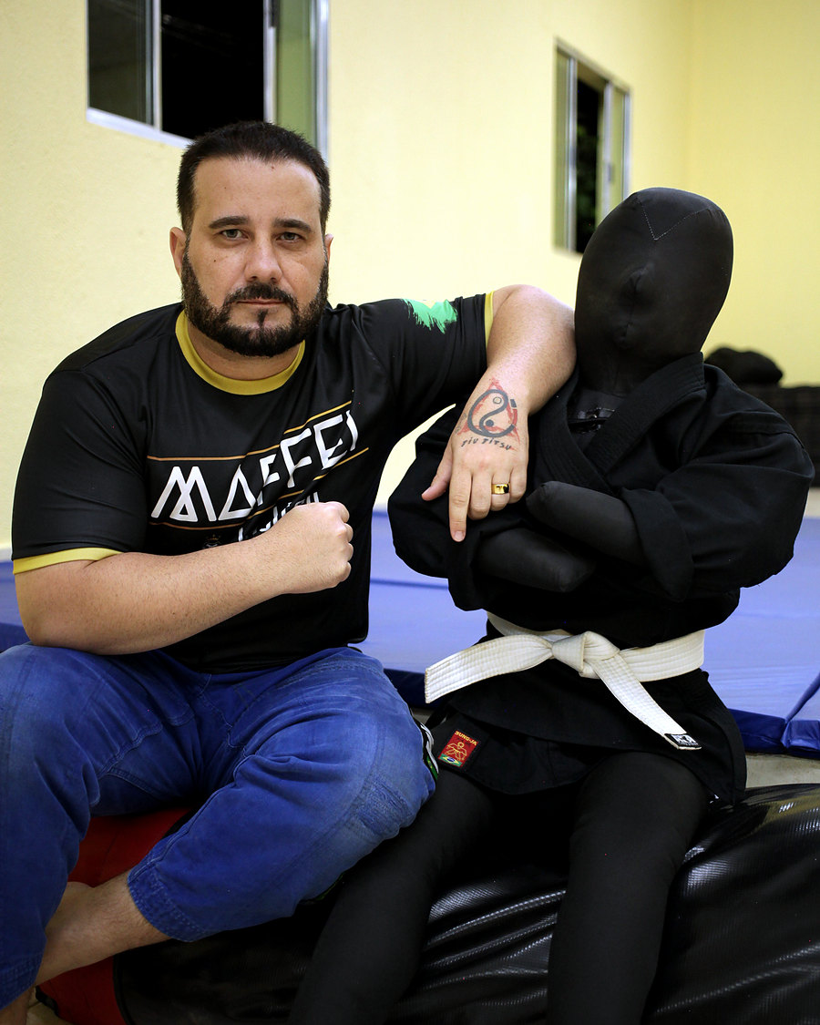 Prof. Diego no tatame