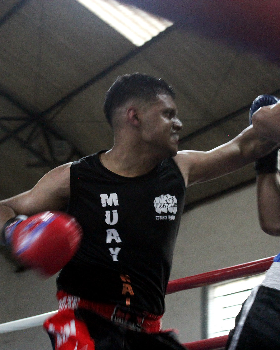Atleta do Clã no ringue